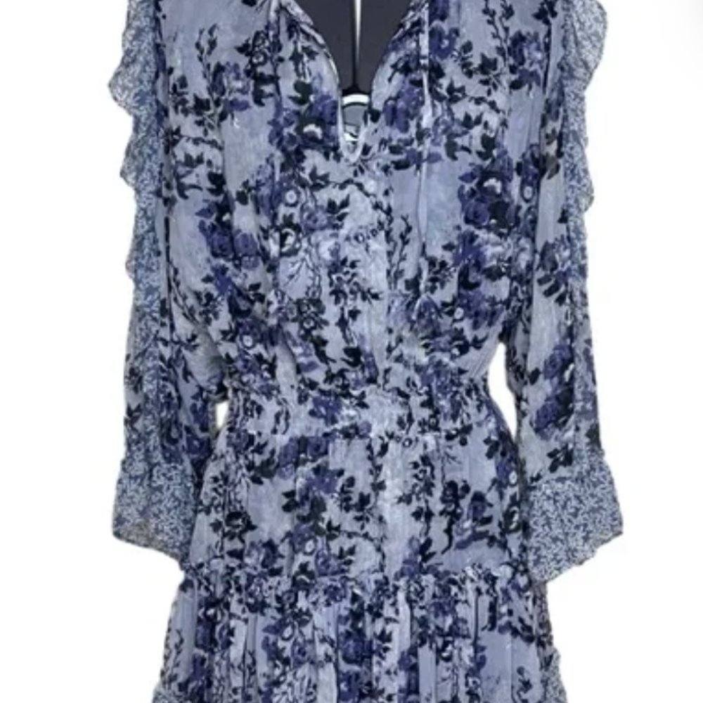 Misa Floral Tiered Dress